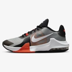 Προώθηση 😀 Μπάσκετ Nike Air Max Impact 4 Ανδρικά Μπασκετικά Παπούτσια BLACK/WHITE-BRIGHT CRIMSON-WOLF GREY ⌛
