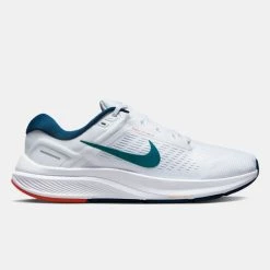 Προώθηση 👏 Τρέξιμο | Running Nike Air Zoom Structure 24 Ανδρικά Παπούτσια για Τρέξιμο WHITE/BRIGHT SPRUCE-VALERIAN BLUE 🤩