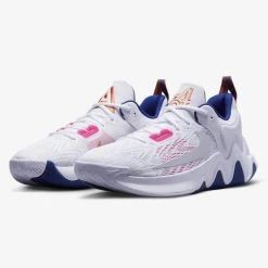 Προώθηση ✔️ Μποτάκια Μπάσκετ Nike Giannis Immortality 2 Ανδρικά Παπούτσια για Μπάσκετ WHITE/METALLIC SILVER-DEEP ROYAL BLUE 😀 -Nike πωλήσεων nike giannis immortality 2 10