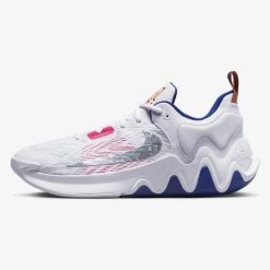 Προώθηση ✔️ Μποτάκια Μπάσκετ Nike Giannis Immortality 2 Ανδρικά Παπούτσια για Μπάσκετ WHITE/METALLIC SILVER-DEEP ROYAL BLUE 😀