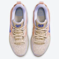 Ολοκαίνουργιο 🌟 Μποτάκια Μπάσκετ Nike KD15 9th Wonder Ανδρικά Μποτάκια για Μπάσκετ RATTAN/LIGHT MARINE-MEDIUM BLUE 🧨 -Nike πωλήσεων nike kd15 22