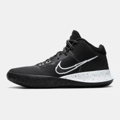 Best Pirce 🔥 Μποτάκια Μπάσκετ Nike Kyrie Flytrap Iv BLACK/WHITE-METALLIC SILVER ❤️