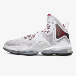 Best Pirce 🥰 Μποτάκια Μπάσκετ Nike LeBron 19 “Walk Of Fame” Men's 🏀 Basketball 👞 Shoes WHITE/UNIVERSITY RED-BLACK 🥰