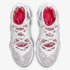 Best Pirce 🥰 Μποτάκια Μπάσκετ Nike LeBron 19 “Walk Of Fame” Men's 🏀 Basketball 👞 Shoes WHITE/UNIVERSITY RED-BLACK 🥰 -Nike πωλήσεων nike lebron xix 15