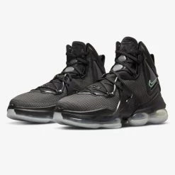 Τοπ 10 💯 Μποτάκια Μπάσκετ Nike LeBron 19 “Black Green Glow” Men's 🏀 Basketball 👞 Shoes BLACK/GREEN GLOW-ANTHRACITE 👏 -Nike πωλήσεων nike lebron xix 22