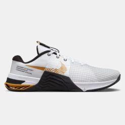 Νέος 👍 Γυμναστήριο | Training Nike Metcon 8 Ανδρικά Παπούτσια WHITE/GOLD SUEDE-BLACK-PHOTON DUST 🤩