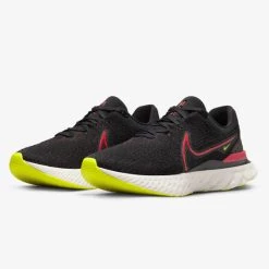 Αγορά 💯 Τρέξιμο | Running Nike React Infinity Run Flyknit 3 Ανδρικά Παπούτσια για Τρέξιμο BLACK/SIREN RED-TEAM RED-VOLT 🌟 -Nike πωλήσεων nike react infinity run fk 3 10