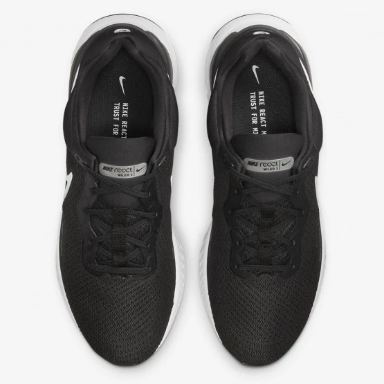 Εξοδος 👍 Τρέξιμο | Running Nike React Miler 3 Ανδρικά Παπούτσια για Τρέξιμο Black/White 😍 6 Εξοδος 👍 Τρέξιμο | Running Nike React Miler 3 Ανδρικά Παπούτσια για Τρέξιμο Black/White 😍 - Image 4