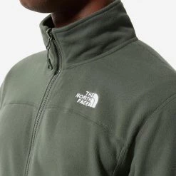 Προϋπολογισμός 😉 Ζακέτες THE NORTH FACE 100 Glacier Full Zip - Fleece Ανδρική Ζακέτα THYME 🔔 -Nike πωλήσεων the north face m 100 glacier fz thyme 3