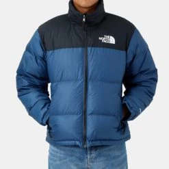 Φτηνός ⭐ Μπουφάν The North Face 1996 Retro Nuptse Ανδρικό Μπουφάν SHADY BLUE 🥰