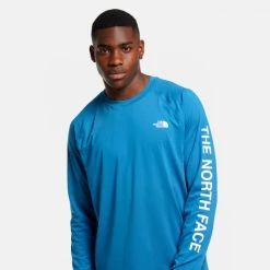 Αγορά ✔️ Μπλούζα μακρύ μανίκι The North Face Class V Water Ανδρική UV Μπλούζα BANFF BLUE ⌛ -Nike πωλήσεων the north face m class v water top banff blue 2