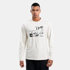 Νέος 🧨 Μπλούζα μακρύ μανίκι The North Face Coordinate Ανδρική Μπλούζα με Μακρύ Μανίκι GARDENIA WHITE 🧨