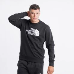 Καλύτερη πώληση ⭐ Φούτερ The North Face Ανδρική Μπλούζα με Μακρύ Μανίκι TNFBLACK/TNFWHT 👍