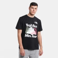 Αγορά 🧨 T-Shirts | Μπλούζα κοντό μανίκι The North Face Foundation Tee Ανδρικό T-Shirt TNF BLACK/SAFETY GREEN ✔️ -Nike πωλήσεων the north face m foundation tee tnfblck saftygn 3