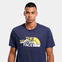 Αγορά 🌟 T-Shirts | Μπλούζα κοντό μανίκι The North Face Mountain Line Ανδρικό T-Shirt SUMMIT NAVY 🔔 -Nike πωλήσεων the north face m mountain line tee summit navy 2