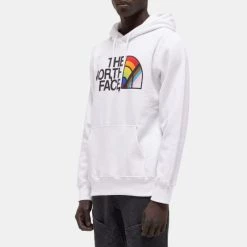 Το φθηνότερο 👏 Μπλούζες με Κουκούλα The North Face Pride Recycled Pullover Ανδρική Μπλούζα με Κουκούλα WHITE 🎁 -Nike πωλήσεων the north face m pride po hdie tnf white 2