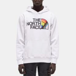 Το φθηνότερο 👏 Μπλούζες με Κουκούλα The North Face Pride Recycled Pullover Ανδρική Μπλούζα με Κουκούλα WHITE 🎁