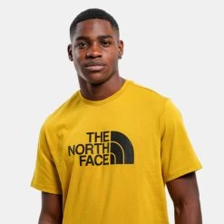 Κουπόνι 🥰 T-Shirts | Μπλούζα κοντό μανίκι The North Face Ανδρικό T-Shirt MINERAL GOLD 💯 -Nike πωλήσεων the north face m s s easy tee mineral gold 2