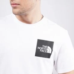 Νέος 🎉 T-Shirts | Μπλούζα κοντό μανίκι The North Face Fine Ανδρικό T-Shirt TNF WHITE / TNF BLACK 👏 -Nike πωλήσεων the north face m s s fine tee 8