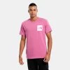 Best Pirce 🛒 T-Shirts | Μπλούζα κοντό μανίκι The North Face Ανδρικό T-Shirt RED VIOLET ✔️ 2 Best Pirce 🛒 T-Shirts | Μπλούζα κοντό μανίκι The North Face Ανδρικό T-Shirt RED VIOLET ✔️ -Nike πωλήσεων the north face m s s fine tee red violet
