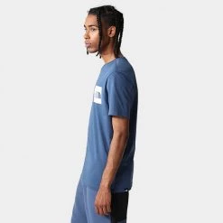 Η καλύτερη συμφωνία 😉 T-Shirts | Μπλούζα κοντό μανίκι The North Face Ανδρικό T-Shirt SHADYBLU/TNFWHT 🎁 -Nike πωλήσεων the north face m s s fine tee shadyblu tnfwht 2