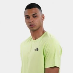 Νέος ✔️ T-Shirts | Μπλούζα κοντό μανίκι The North Face Ανδρικό T-shirt SHARP GREEN 👏 -Nike πωλήσεων the north face m s s north face tee sharp green 2