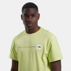 Καλύτερη πώληση 😀 T-Shirts | Μπλούζα κοντό μανίκι The North Face Nse Ανδρικό T-Shirt SHARP GREEN 👏 -Nike πωλήσεων the north face m s s nse tee sharp green 2