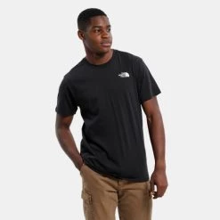 Ολοκαίνουργιο 😀 T-Shirts | Μπλούζα κοντό μανίκι The North Face Redbox Celebration Ανδρικό T-shirt TNF BLACK 🤩