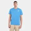 Προϋπολογισμός 🎉 T-Shirts | Μπλούζα κοντό μανίκι THE NORTH FACE Ανδρικό T-Shirt BANFF BLUE ✔️ -Nike πωλήσεων the north face m s s red box tee banff blue