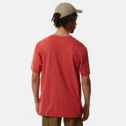 Η καλύτερη συμφωνία 🥰 T-Shirts | Μπλούζα κοντό μανίκι The North Face Him Ανδρικό T-shirt TANDORI SPICE RED 👍 -Nike πωλήσεων the north face m ss him btl src tee tandori spce 1