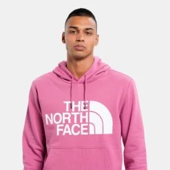 Φτηνός ✨ Μπλούζες με Κουκούλα The North Face Standard Ανδρική Μπλούζα με Κουκούλα RED VIOLET 🔔 -Nike πωλήσεων the north face m standard hoodie red violet 2