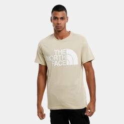 Αγορά 🛒 T-Shirts | Μπλούζα κοντό μανίκι The North Face Standard Ανδρικό T-Shirt GRAVEL ❤️