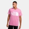 Συμφωνίες 😉 T-Shirts | Μπλούζα κοντό μανίκι The North Face Standard Ανδρικό T-Shirt RED VIOLET 🧨 -Nike πωλήσεων the north face m standard ss tee red violet