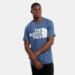 Συμφωνίες 🛒 T-Shirts | Μπλούζα κοντό μανίκι The North Face Standard Ανδρικό T-Shirt SHADY BLUE 🤩